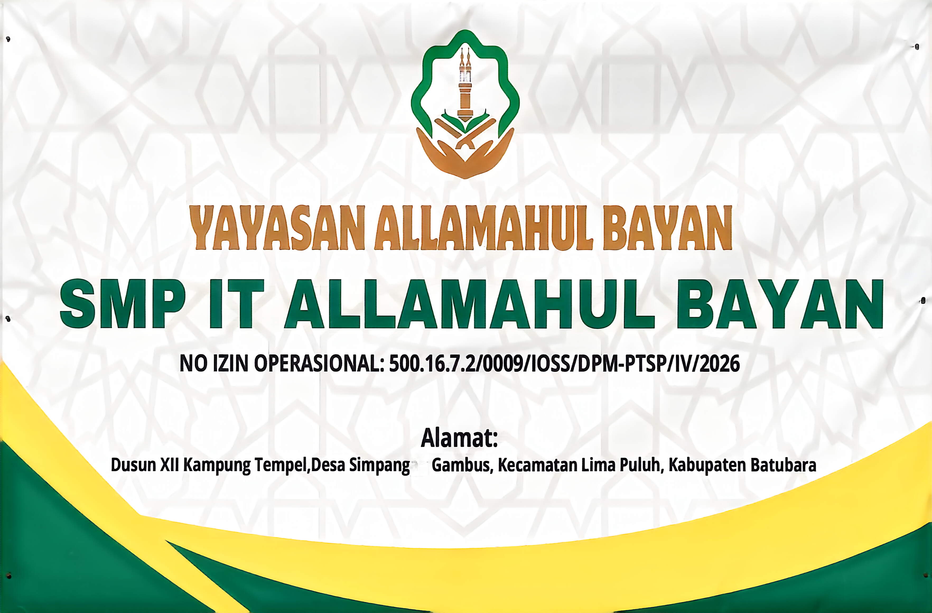 Santri Pesantren Allamahul Bayan Ikuti Kegiatan Pembelajaran dengan Penuh Semangat